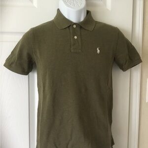 Polo by Ralph Lauren Boys Olive Green Polo Shirt